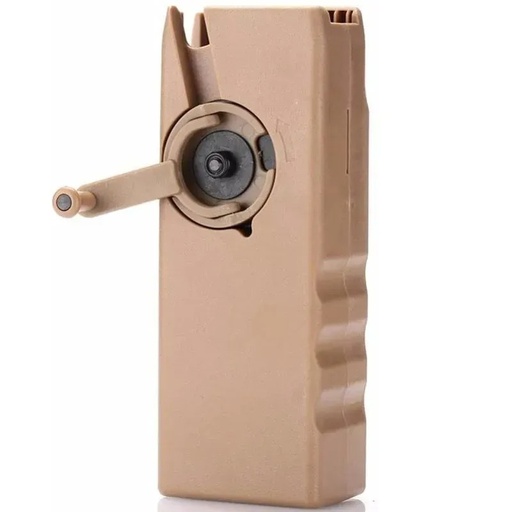 [CZ1561/WO-EX0403T] CARGADOR BOLAS M4 SPEEDLOADER TICO-TICO 1000RDS TAN