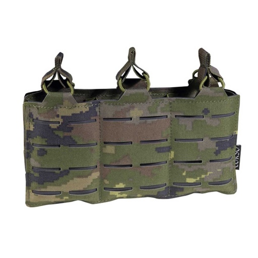[CRS-040618-PB] Pouch Corso Triple M4 Dagger MK1 Laser Pixel Boscoso – Portacargadores táctico de acceso rápido