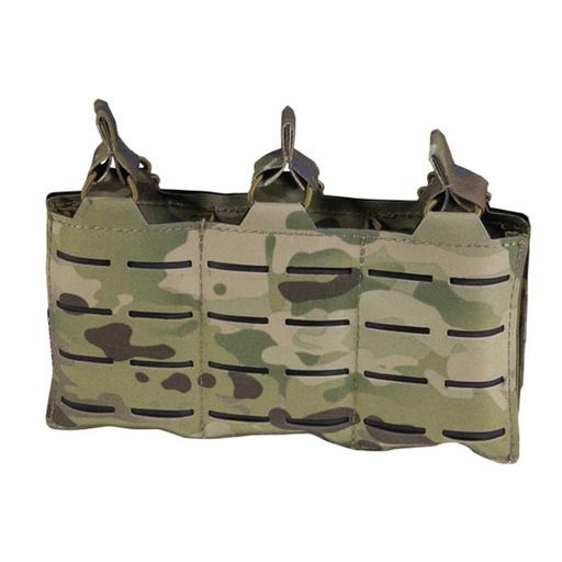 [CRS-040615-MC] Pouch Corso Triple M4 Dagger MK1 Laser Multicam – Portacargadores táctico de acceso rápido