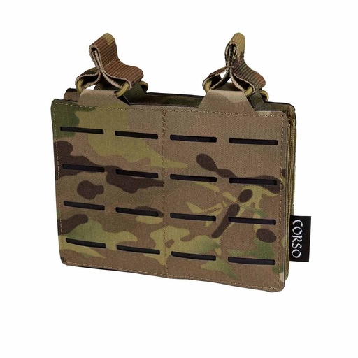 [CRS-040515-MC] Pouch Corso Doble M4 Dagger MK1 Laser Multicam – Portacargadores táctico compacto