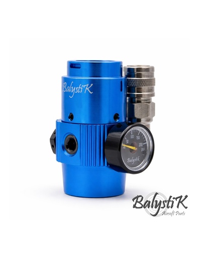 [BA-HPR200BL-US] Balystik HPR200 HPA regulator US - Cobalt Blue