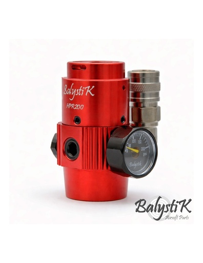 [BA-HPR200RD-US] Balystik HPR200 HPA regulator US - Inferno Red