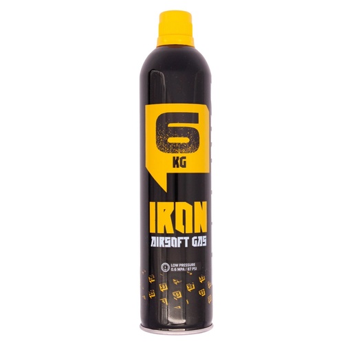[ARS-15010] BOTELLA GAS ARSENIC IRON 6KG CON SILICONA