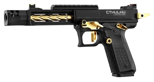 [PG9010G] Pistola GBB Lancer Tactical CTHULHU Negro/Dorado – Gas