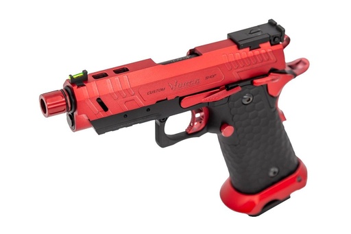 [PG3424] Pistola GBB Vorsk CS Hi-Capa Vengeance Compact Negro/Rojo 1,0J – Gas