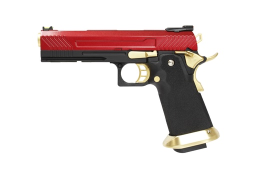 [PG41104] Pistola GBB AW Custom HX1104 Full Rojo – Gas y CO₂