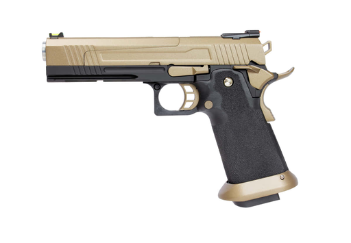 [PG41003] Pistola GBB AW Custom HX1003 Split Tan – Gas y CO₂