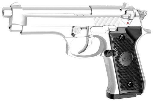 [PG1005] Pistola NBB ASG M92 Cromado – Gas