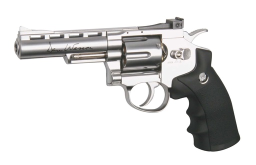 [PG1920] Revólver CO₂ Dan Wesson Plata 4''