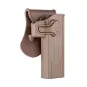 [AM-HCPG2F/2-R2HCP02] Pistolera Amomax para Hi-Capa / STI 2011 – Tan